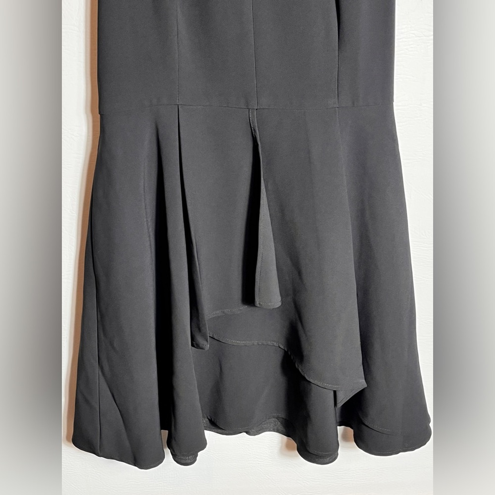 Adelyn Rae Black High Low Mini Dress Small - Picture 3 of 8